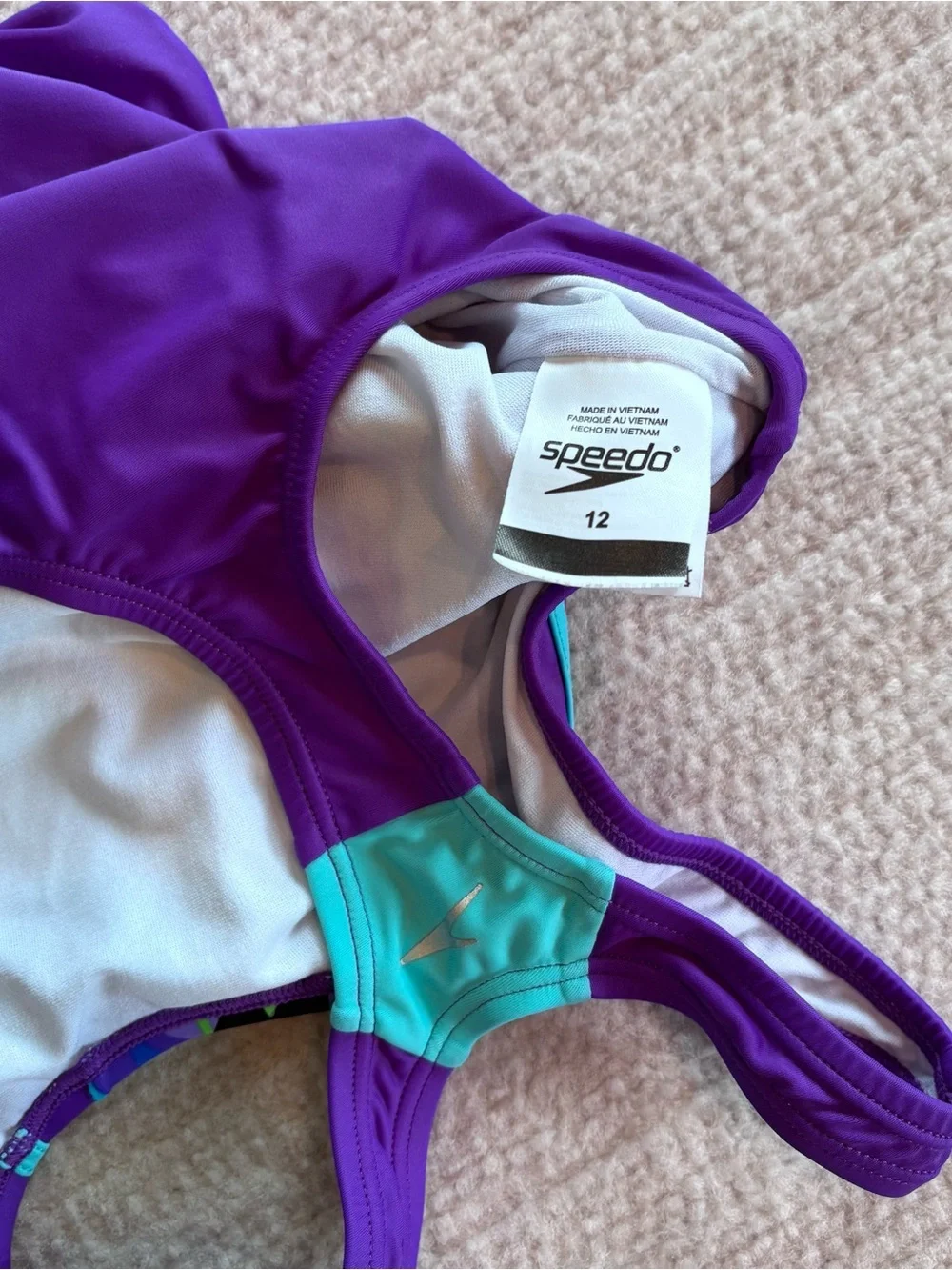 Speedo vibrant purple